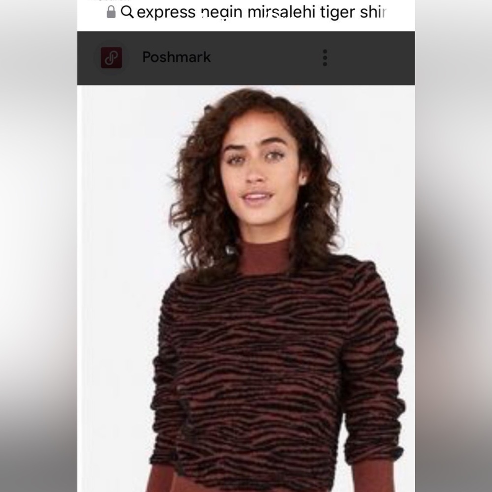 Express tiger sweater NEGIN MIRSALEHI